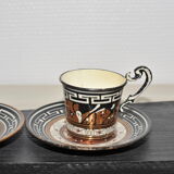 2 Greek espresso cups