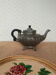 Antique Sheffield Broadhead Stamped Pewter Teapot Vintage