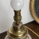 Ceramic and brass lamp