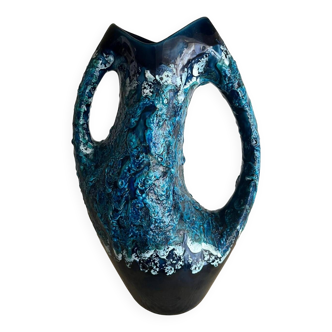 Fat lava vase Valauris