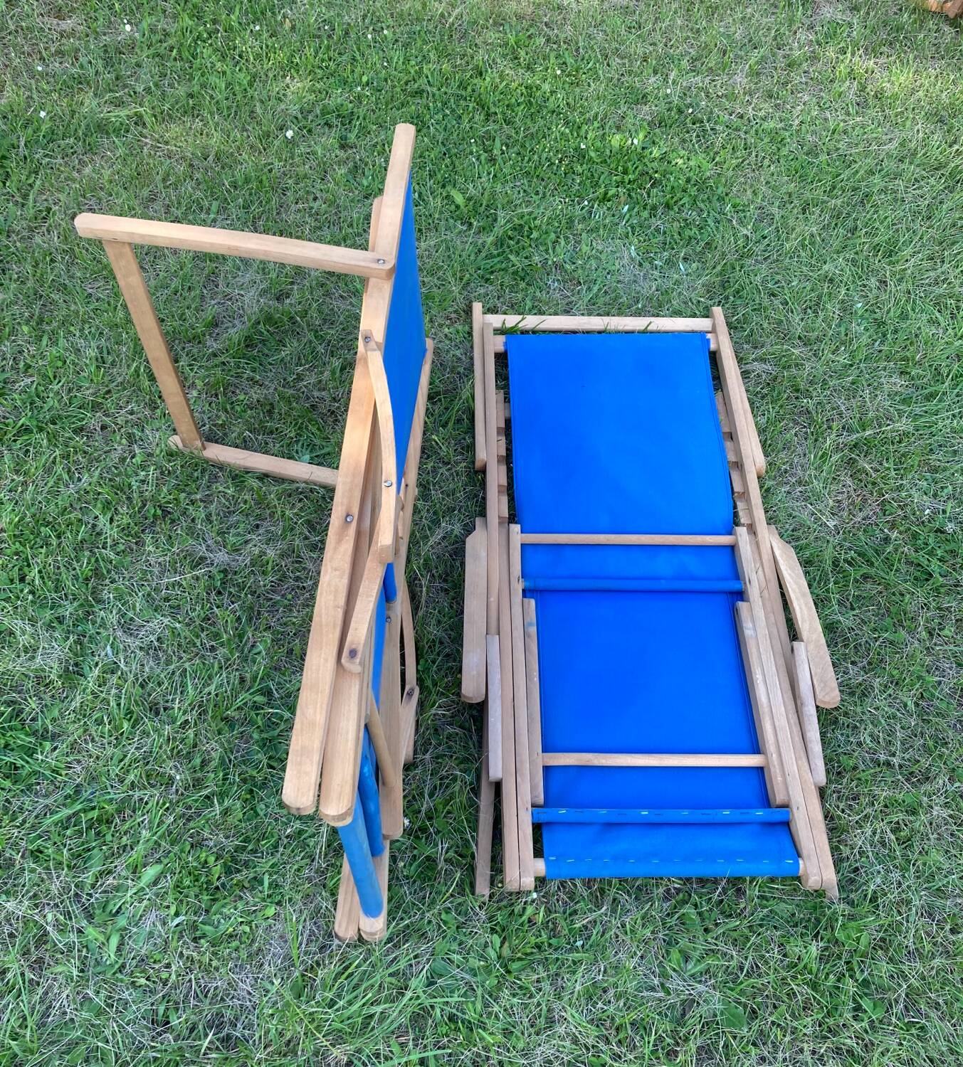 Mid 20th century sun loungers