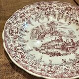 Round Lunéville dish