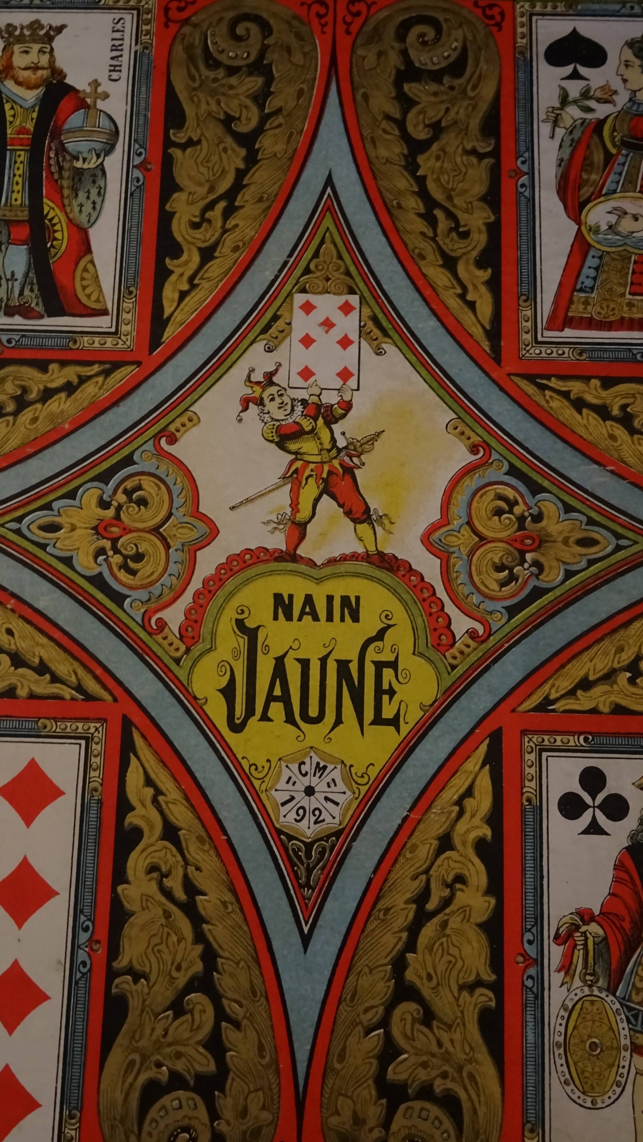 "Yellow dwarf" dated 1921 wood and os