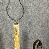 Jean-Pierre Ryckaert: wrought iron floor lamp in the shape of a torchiere circa 1950