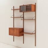 2-column wall unit by Poul Cadovius