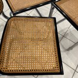 Set of 3 Cesca B32 chairs by Marcel Breuer, 1984.