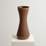 Vintage diabolo vase signed Accolay 1960's