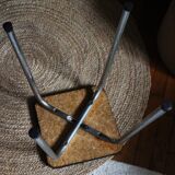 Vintage red formica stool