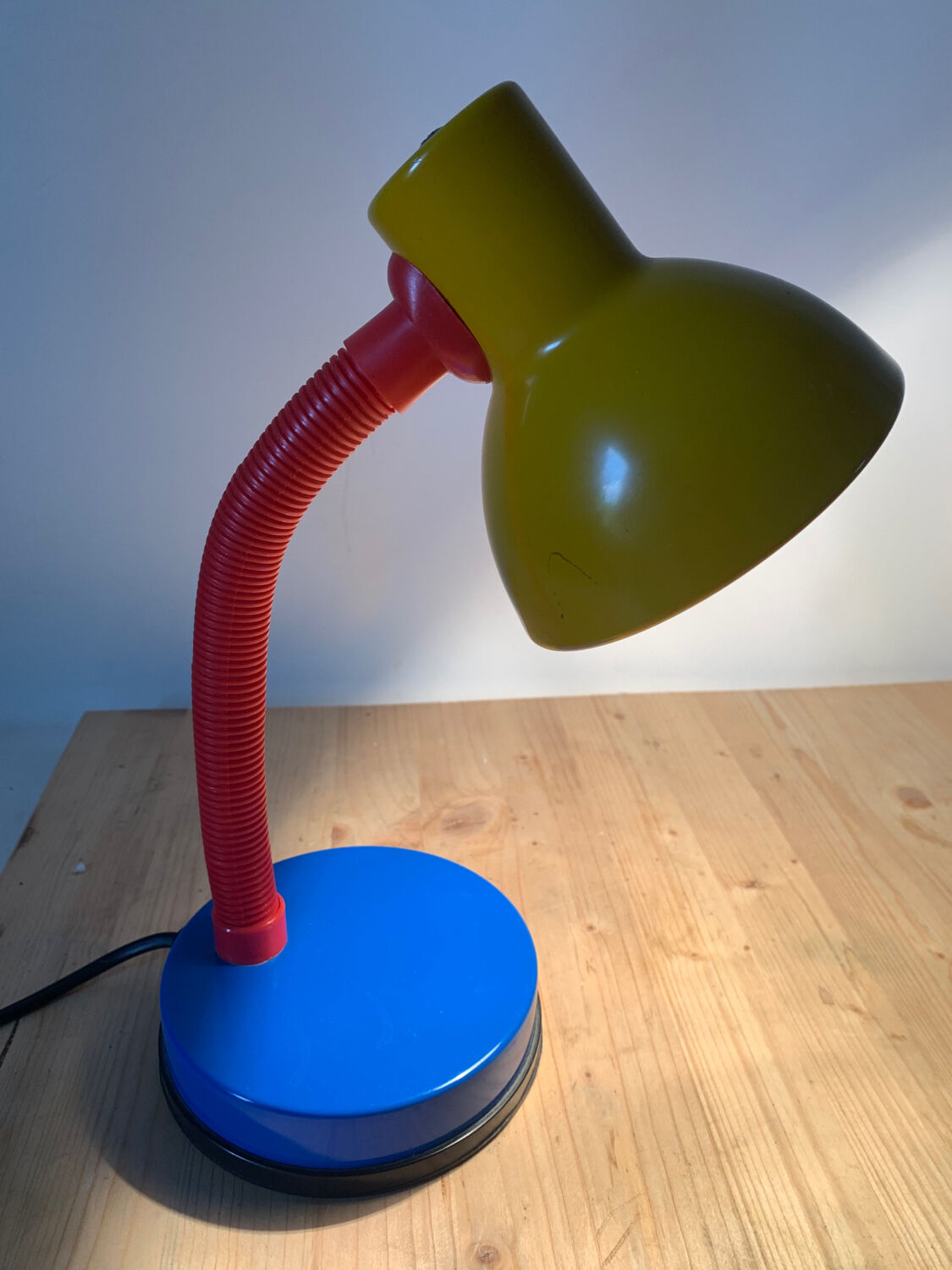 Multicolored desk lamp