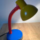 Lampe de bureau multicolore