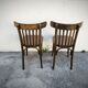 Pair of bistro chairs