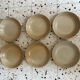 6 deep plates in stoneware