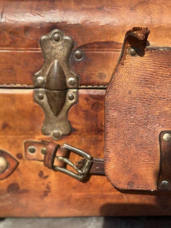 Valise, valise en cuir, 1910-1920