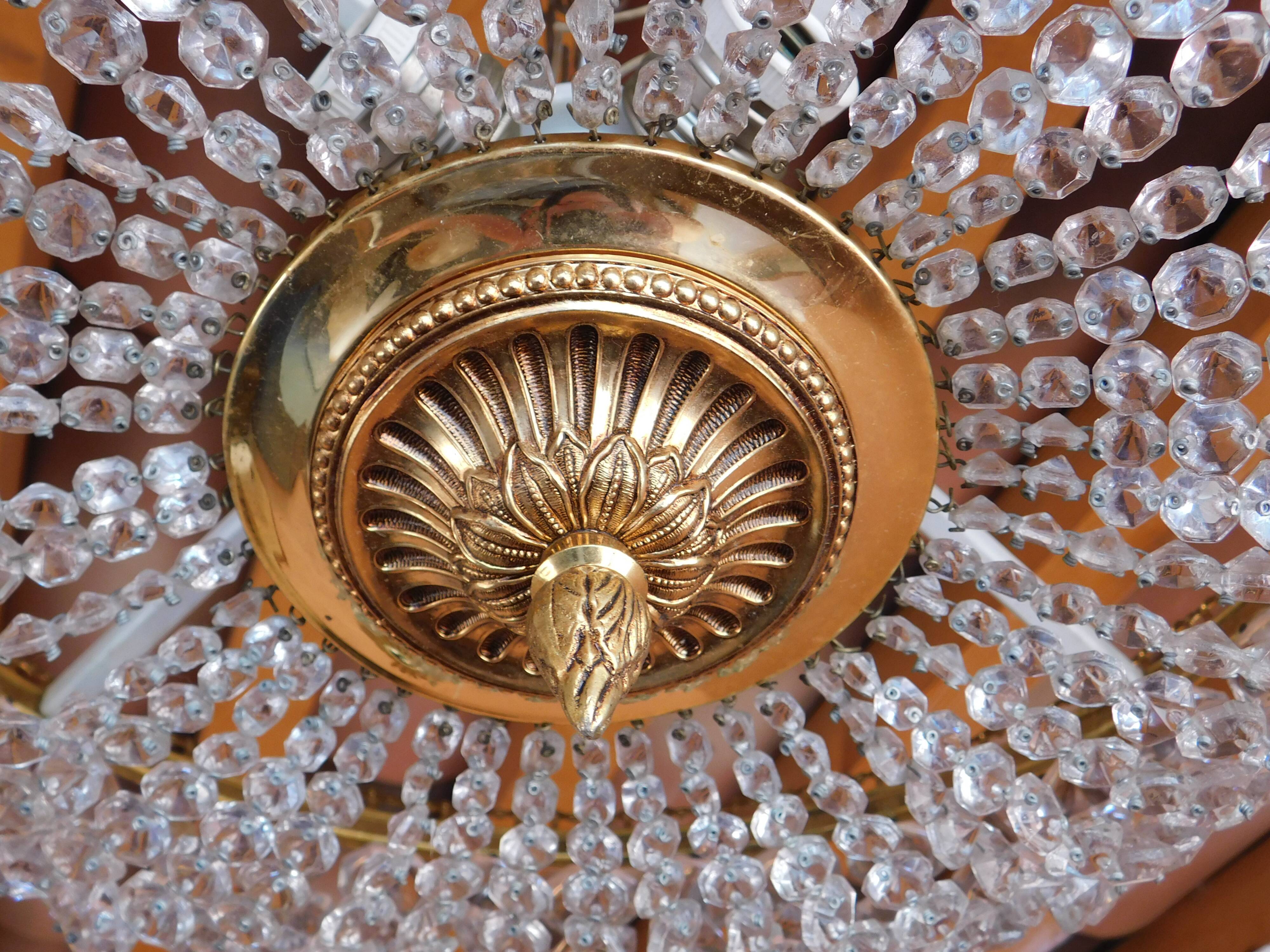 Ceiling light stamps basket ø 46 cm