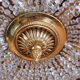 Ceiling light stamps basket ø 46 cm