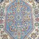 Tapis d'orient fait main vintage persan ancien Melayer 216 X 130