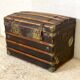 Large vintage travel trunk from the 1930s.