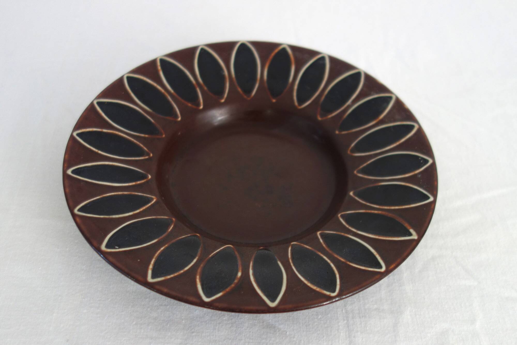 Rare Hertha Bengtson plate, Rörstrand, Sweden, 1950s/1960s