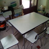 Vintage dining table and seats late 50's