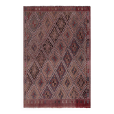 Kilim turc vintage tissé main 163x240 cm