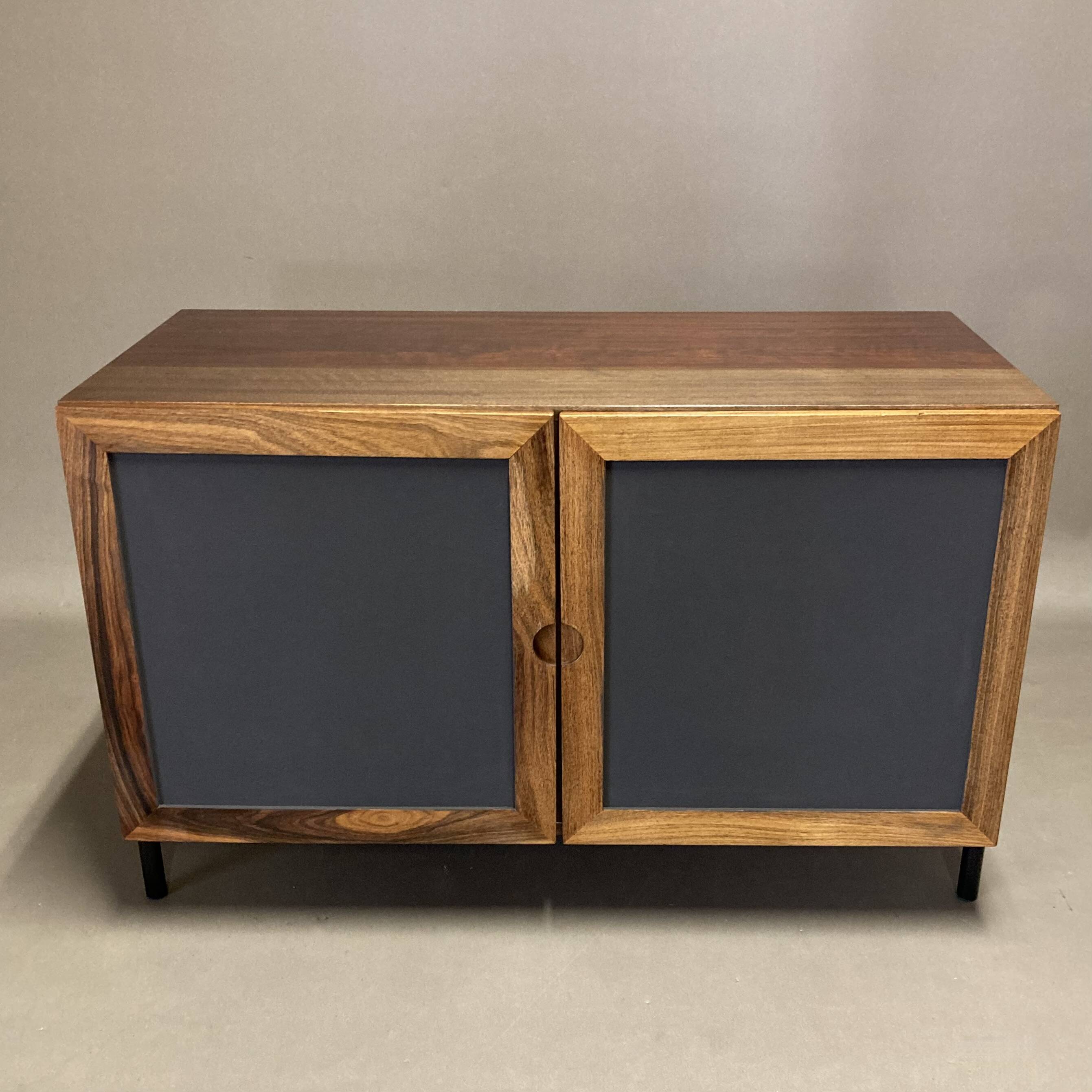 Scandinavian design rosewood chest of drawers 1950.