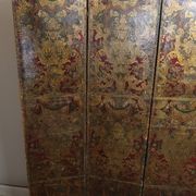 17th-century Cordoba leather screen