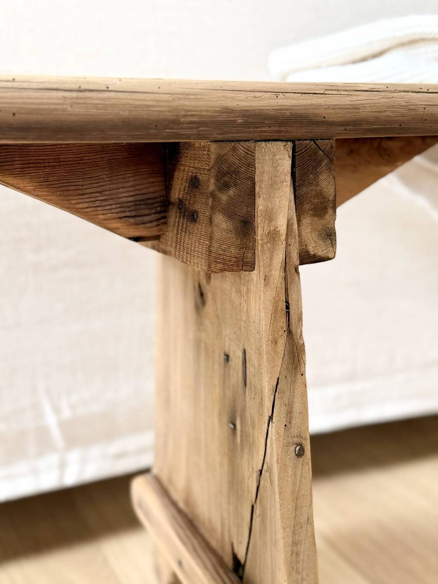Renovated farm bench