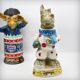 Ceramic carafe "clown donkey" by Jim Beam, USA, 1960s