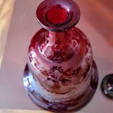 Bohemian crystal bottle