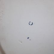 Adderleys Ltd Plate motif Nankin Made in 1912 Blue and white stoneware plate
