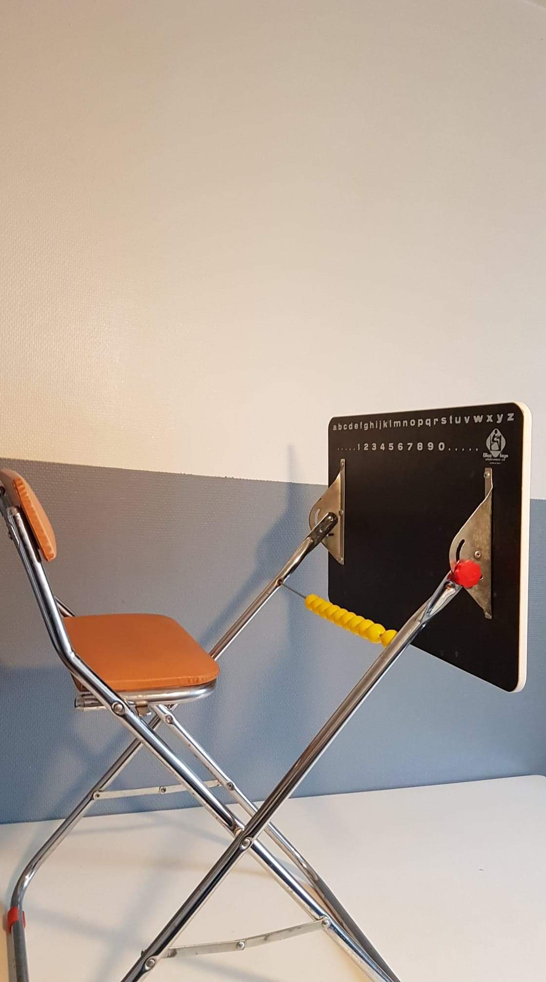 chaise bureau pliable pour enfant Gico toys des années 70