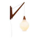 Mid-Century Danish suspended wall lamp
