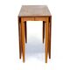 Teak dining table with swings, Sweden, 1960