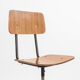 Vintage chair in metal and formica, 1970s
