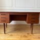 Scandinavian teak desk