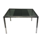 Table à manger design 1970 Milo Baughman