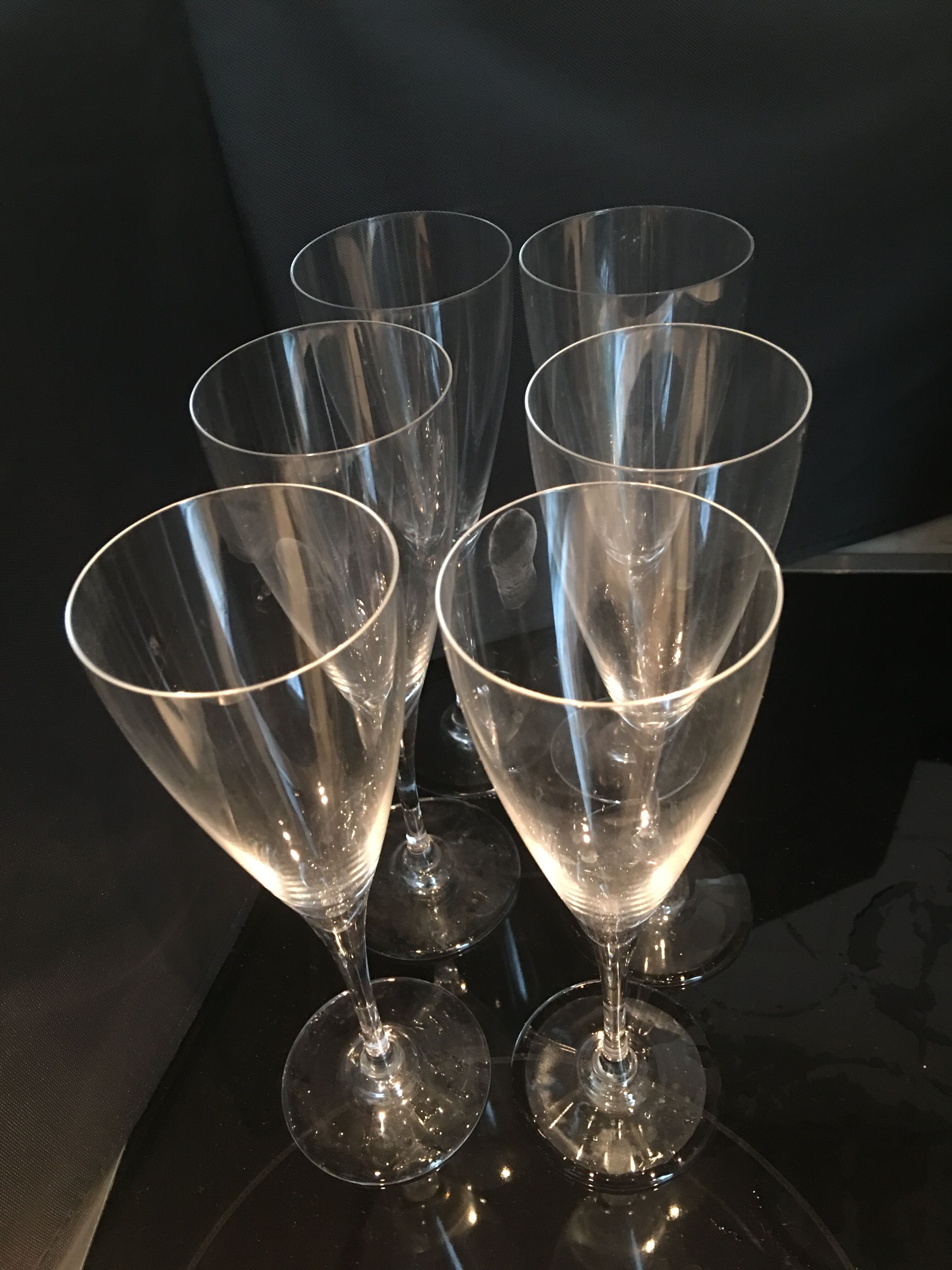 Baccarat Dom Perignon glasses