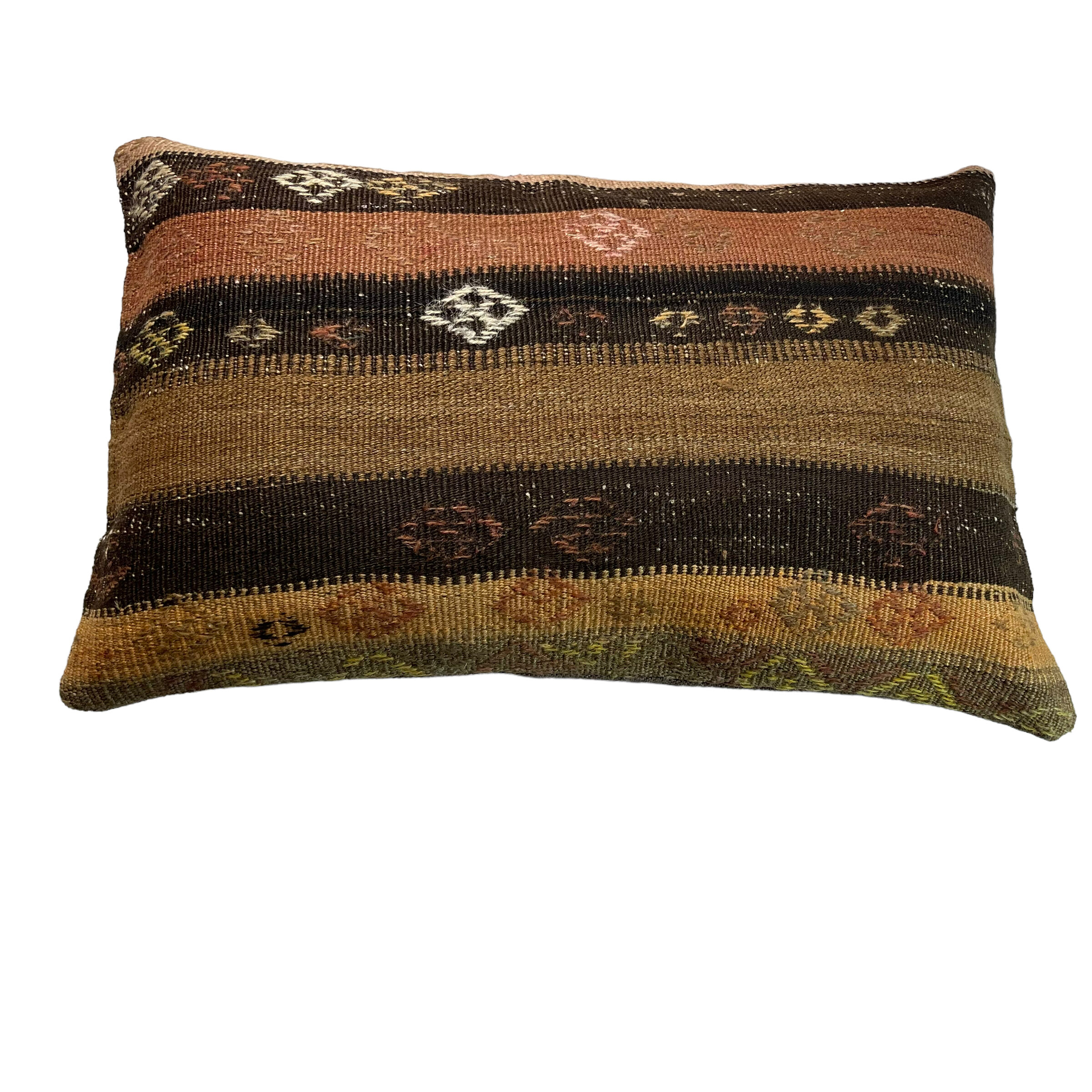 Vintage turkish handmade cushion cover , 40 x 60 cm