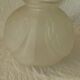 Compressed glass round vase France Art Deco