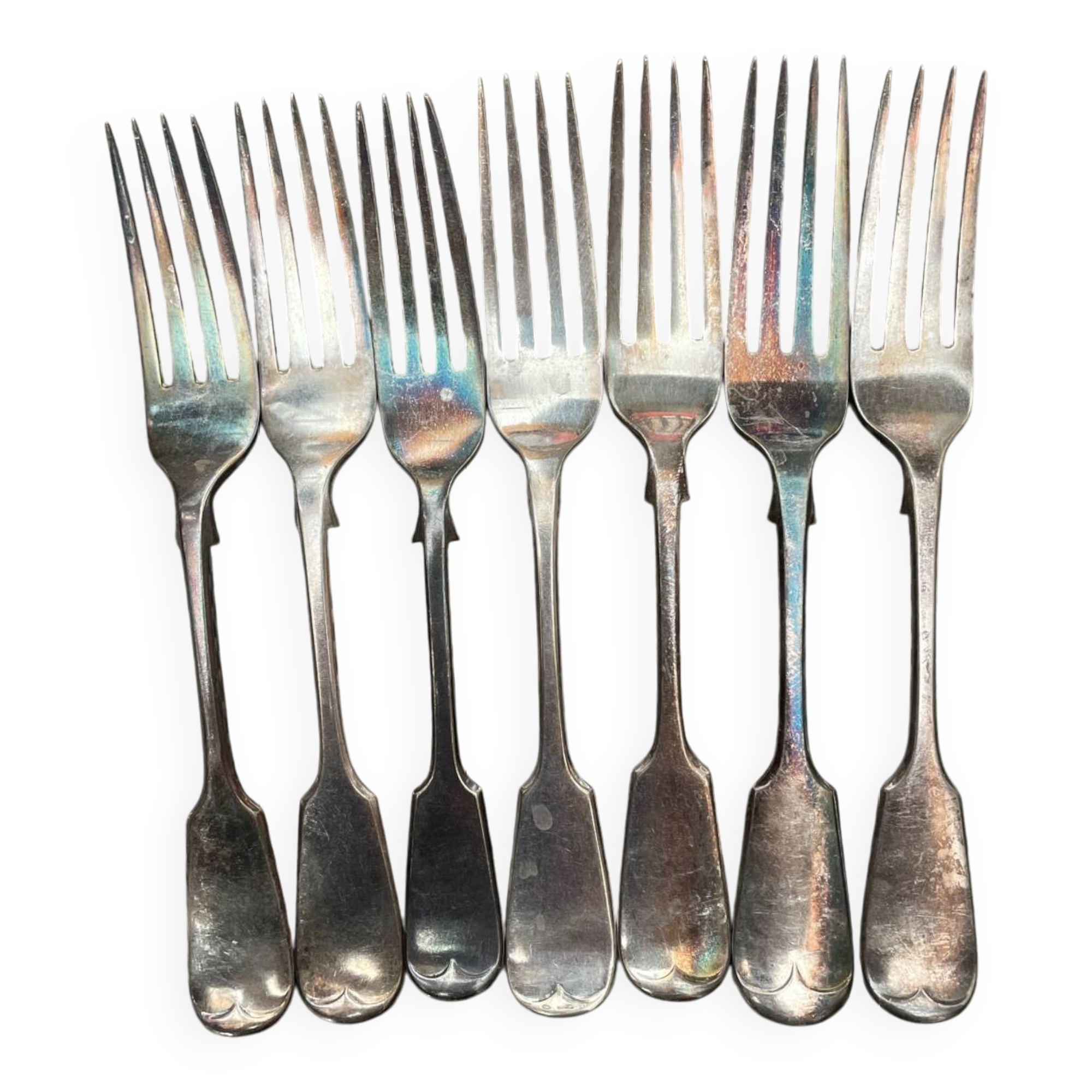 Silver forks 19th century