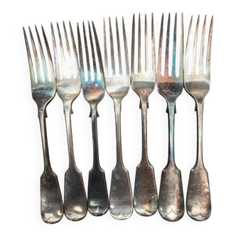 Silver forks 19th century
