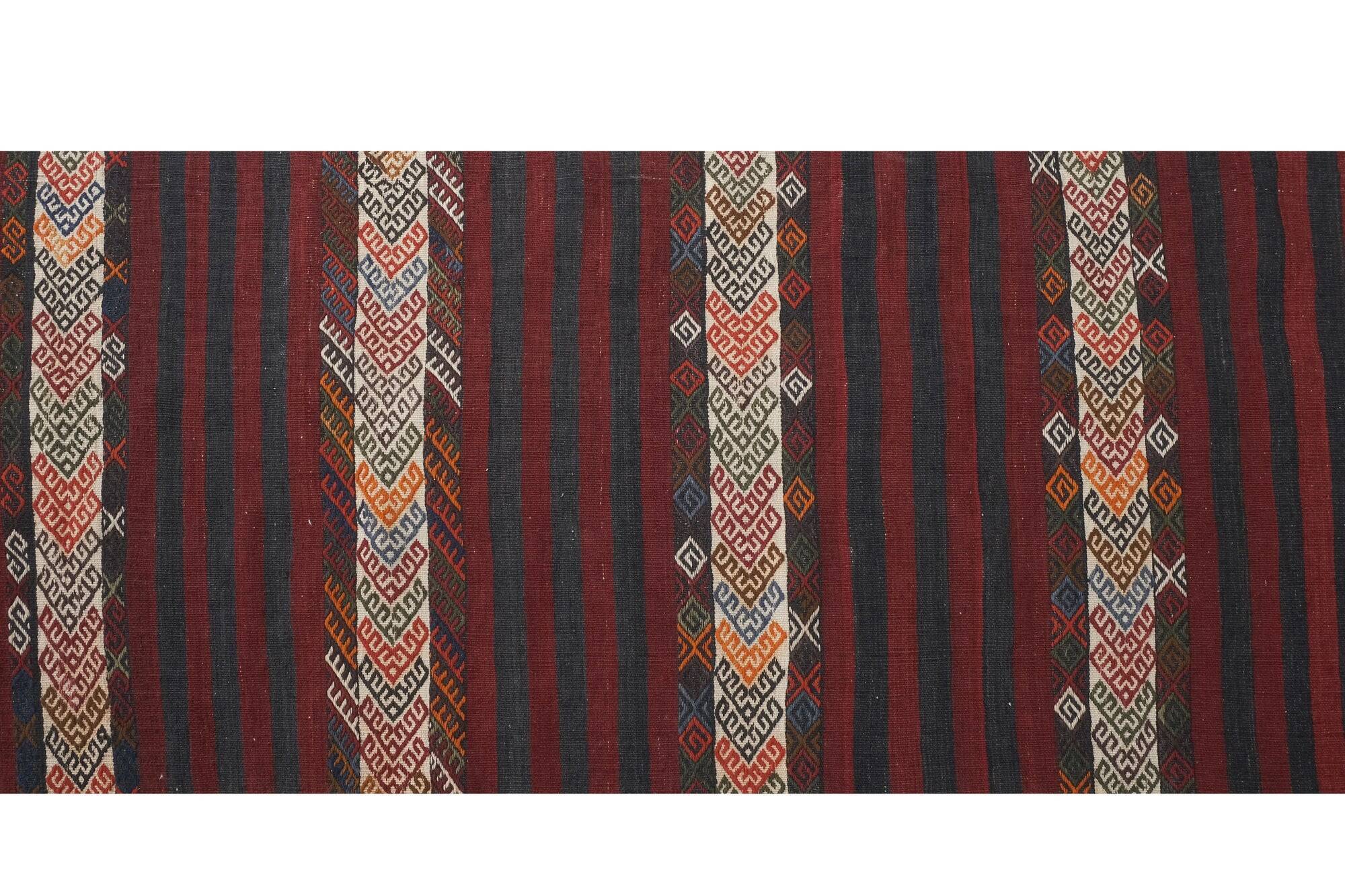 Vintage Turkish hallway rug 74x630 cm