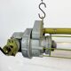 Grey Soviet Industrial Hanging Tube Light, 1970s
