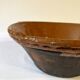 Antique Provençal ceramic tian, or bowl