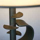 Brutalist table lamp - Designer Vit Kellj from the 70s - Italian - rare