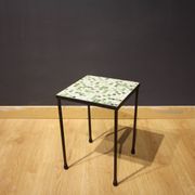 Small mosaic tile side table