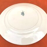 Service plate Faïence R&A (Rigale and Ameline) Salins Model Récamier