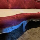 Louis XV style 3-seater sofa