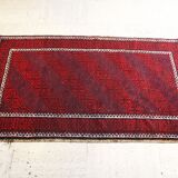 Afghan Baluch carpet, handmade 145x85.