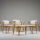 6 chaises en teck modèle 42 par Kai Kristiansen pour Schou Andersen, 1960